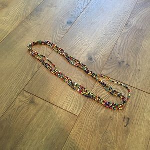 Vintage Beaded Handmade Necklace + Bracelet